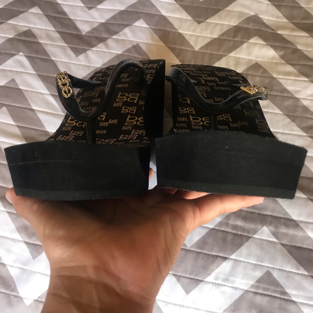 Bebe platform wedge sandal - Picture 5 of 13